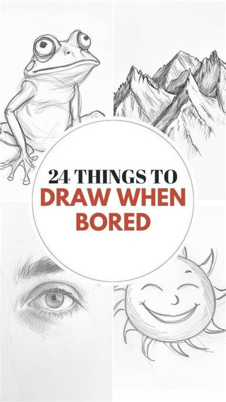 60+ Cool & Easy Things to Draw When You Are Bored HM ART Cute easy
