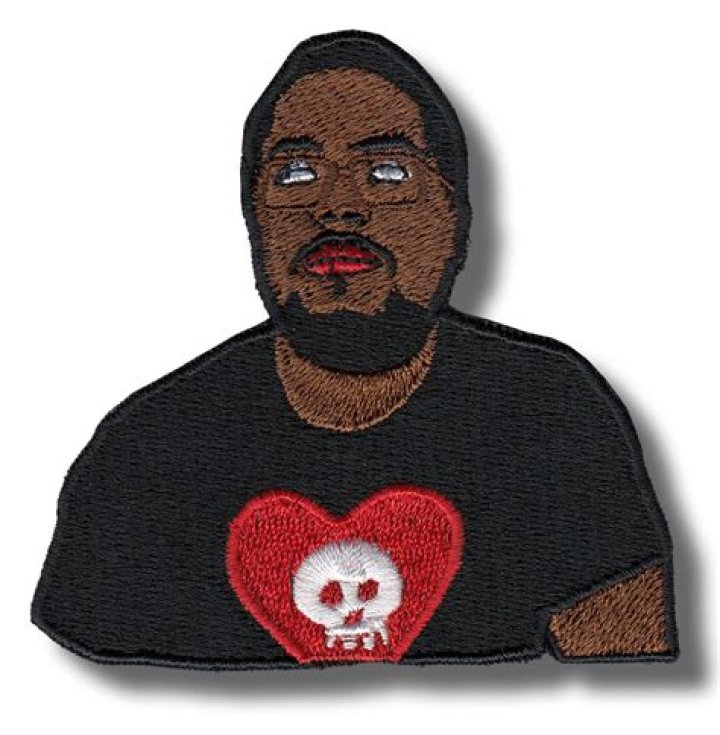 Big B.L embroidered patch 8x8 CM